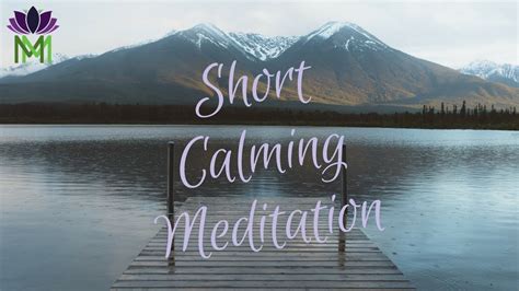 Short Calming Mindfulness Meditation to Clear the Clutter in your Mind | Mindful Movement - YouTube