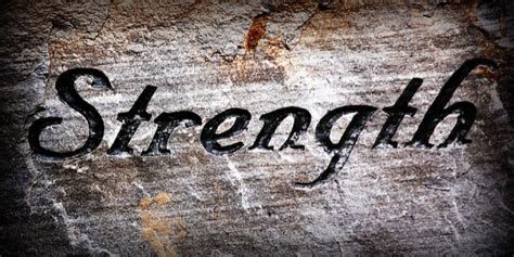 The Source of Our Strength