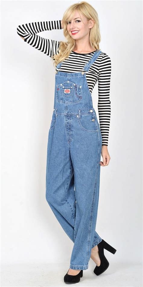 Woman in Denim Overalls | Overalls are awesome!!! | Denim overalls ...