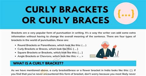 Curly Brackets (Curly Braces) { } A Super Simple Guide • 7ESL