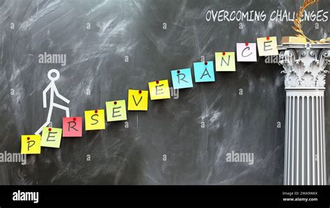 Perseverance leads to Overcoming challenges - a metaphor showing how ...