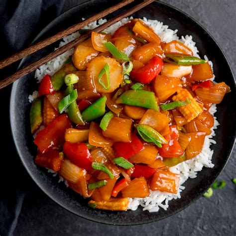 Sweet and Sour Vegetables - Nicky's Kitchen Sanctuary