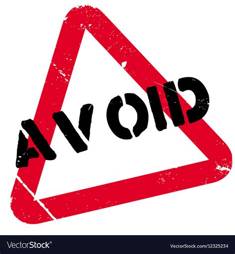 Avoid Sign