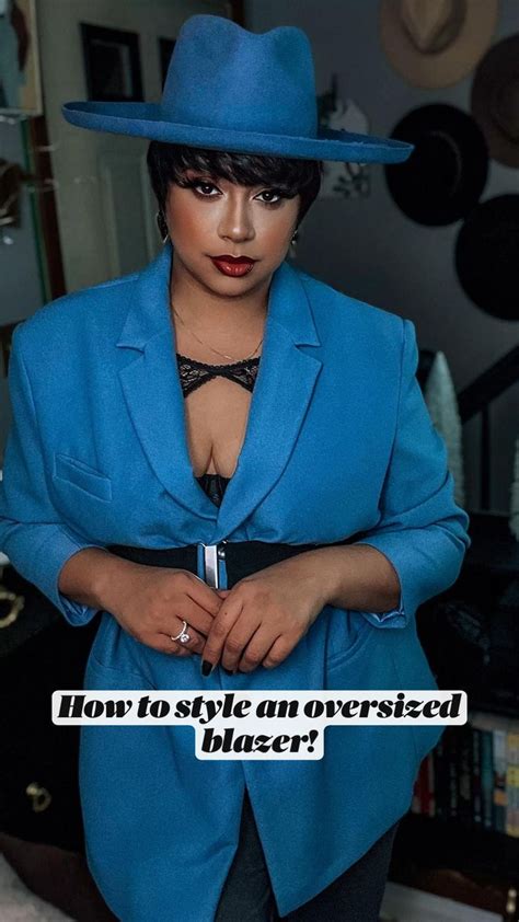 How to style an oversized blazer! | Winter fashion casual, Blazer outfits, Blazer