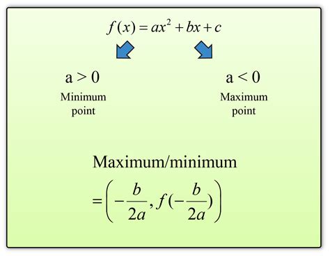 How To Find Maximum And Minimum Value Of Quadratic Equation - Design Talk