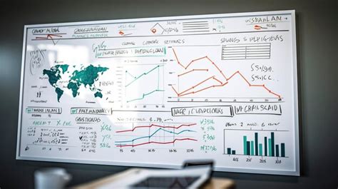 Premium Photo | A photo of a whiteboard with financial planning diagram