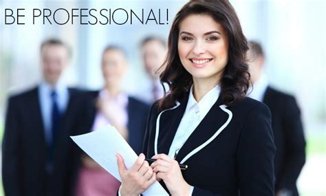 How to Conduct Oneself As a Professional | professional tips