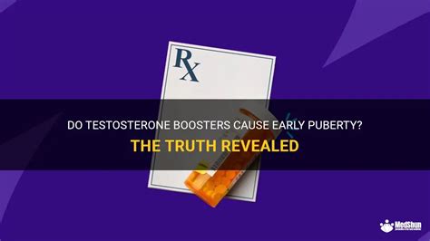 Do Testosterone Boosters Cause Early Puberty? The Truth Revealed | MedShun
