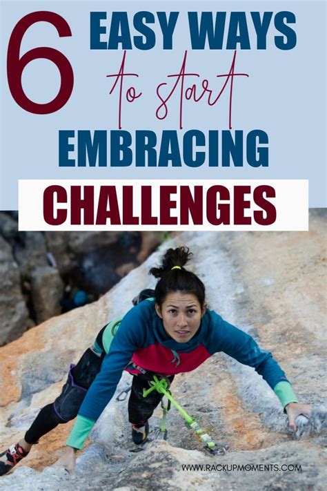 Strategies For Embracing Challenges | Challenges, Strategies, Personal growth