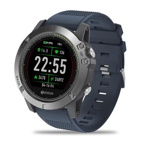 New Rugged Outdoor IP67 Waterproof Wearable Device Smartwatch Heart ...