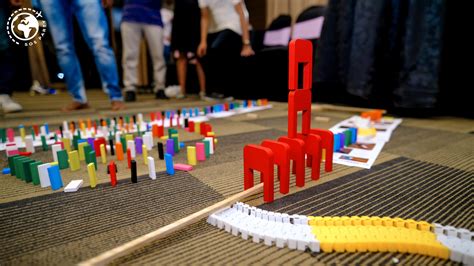 The Domino Effect Chain Reaction Team Building Activity For Corporates