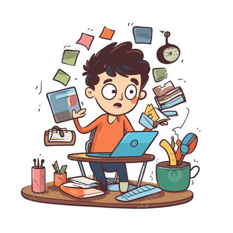 Multitasks Clipart PNG, Vector, PSD, and Clipart With Transparent ...