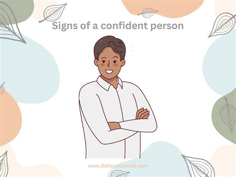 9 Examples of Being Confident:19 Signs of a Confident Person
