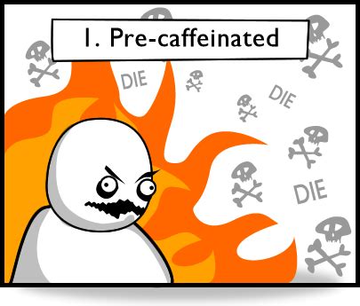 How does the typical man’s caffeine intake before noon impact his evening sleep quality?