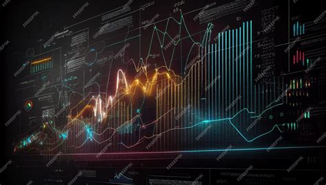 Premium AI Image | Financial investment growth chart for business money